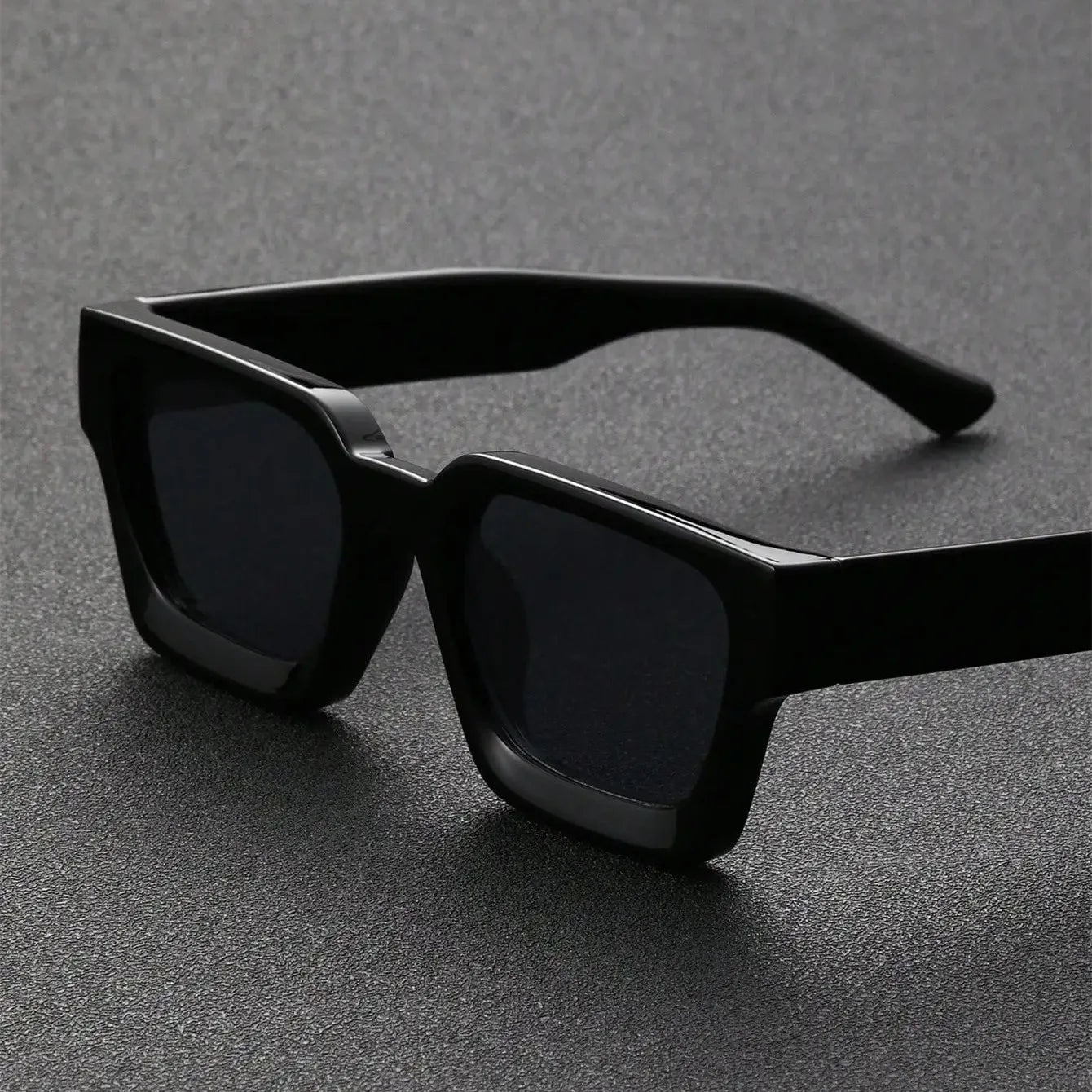 Retro Black Millionaire Shades Luxury Sunglasses 2025 for Men Designer Famous Brand Square Sun Glasses Man Women Sunglass